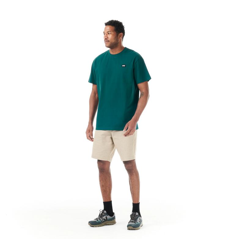 T-shirt - Outdoor - Hommes - Coton bio épais - Yorra - Bleu 3/5