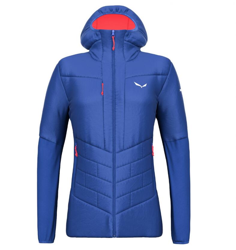 Veste - ski de montagne - femme - ortles hybrid - midnight blue 2/4