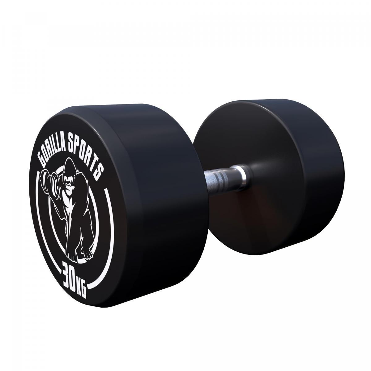 Gatere profesionale Gorilla Sports, cu o greutate de la 2,5 pană la 40 kg.