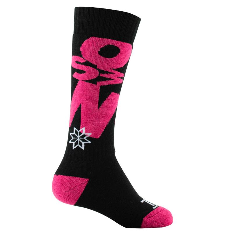 Chaussettes - Ski - Enfant - Renforcées, respirantes, mi-mollet - Diamond - Rose 2/3
