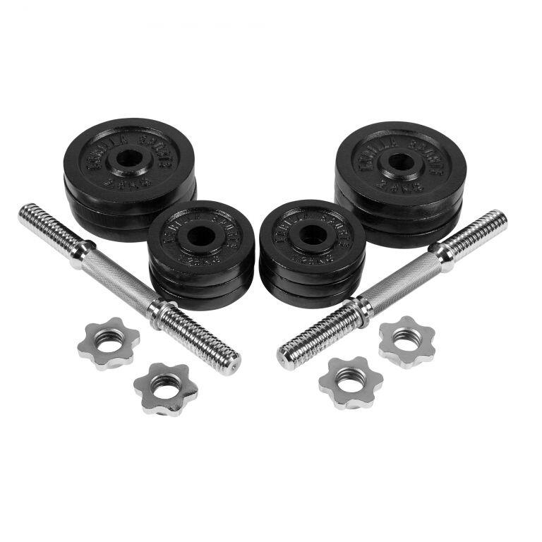 Set d'haltères courts 30 kg 7/7