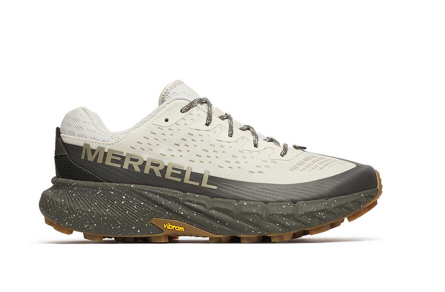 Chaussures - trail - hommes - agility peak 5 - taupe 2/5
