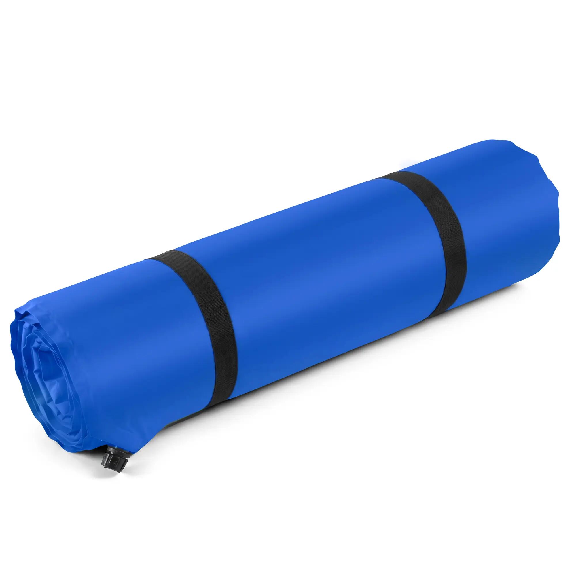 Zelfopblaasbare slaapmat 180x50 cm blauw R-Value 3.6 13/15