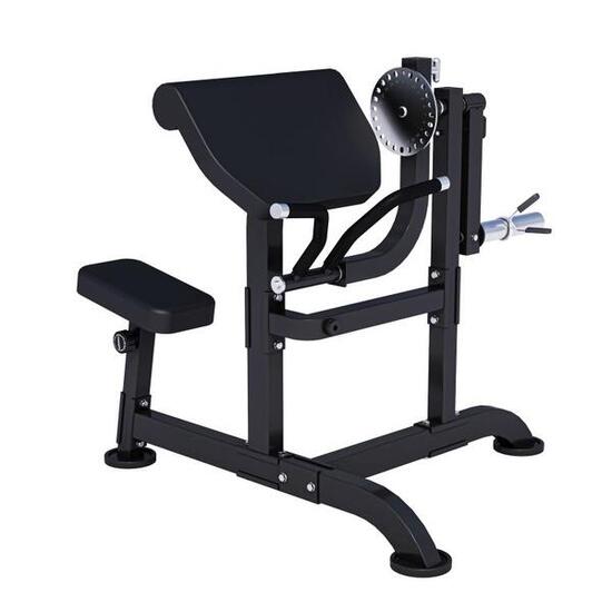 Banc Musculation Curl 2en1 Pro - Station Musculation Multifonction, Max 220kg