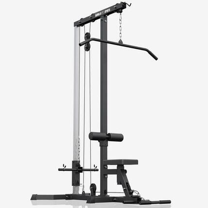 Station Tirage Musculation - LAT Pulldown Machine, Musculation Dos, Ajustable