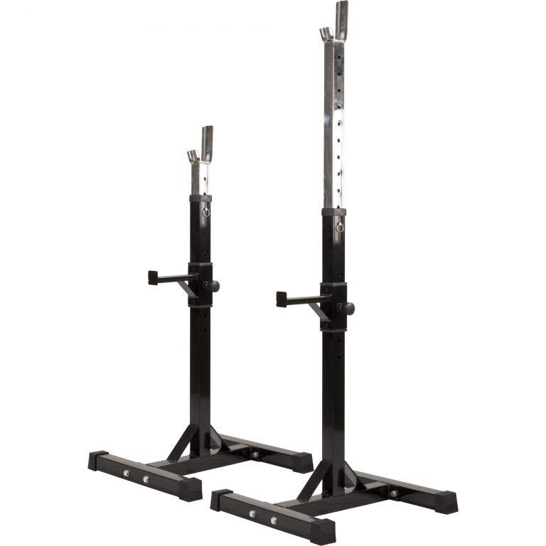 Stand reglabil haltera + set bara Z si discuri plastic, 35kg, Gorilla Sports