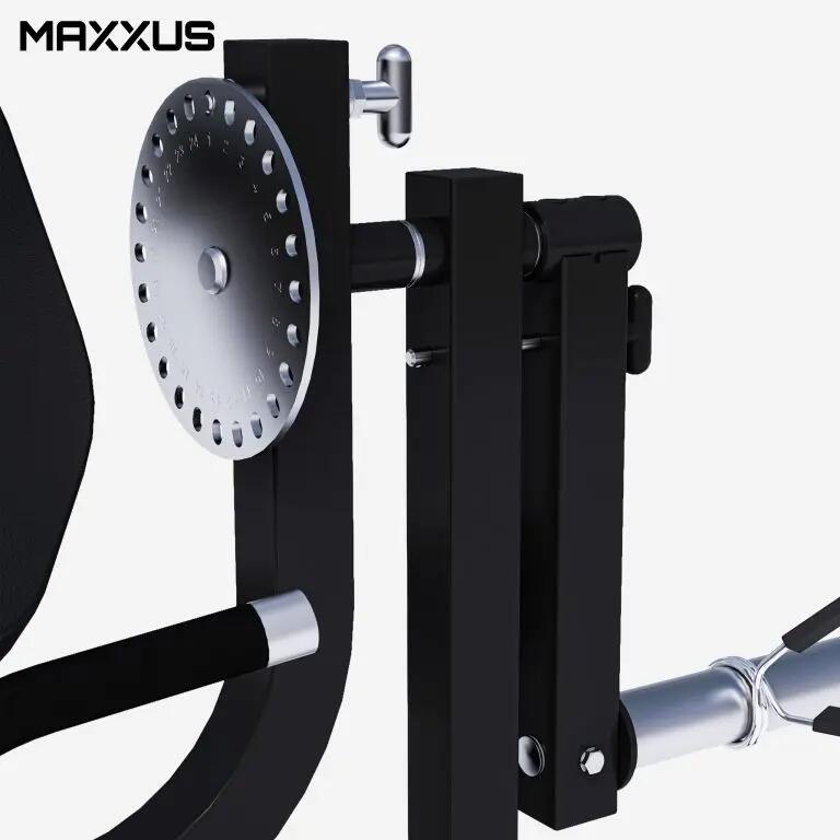Banca Scott, banca biceps curl 2 in 1 Pro, negru, Maxxus
