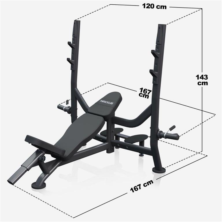 MAXXUS Incline halterbank PRO - Fitnessbank met Rack - Belastbaar tot 285 kg - 6/7