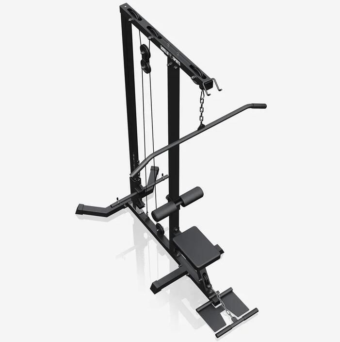 Station Tirage Musculation - LAT Pulldown Machine, Musculation Dos, Ajustable 4/7