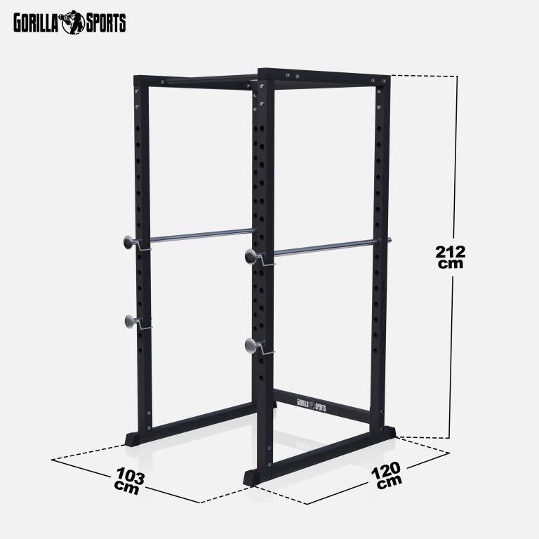 Power Cage, Negru Gorilla Sports
