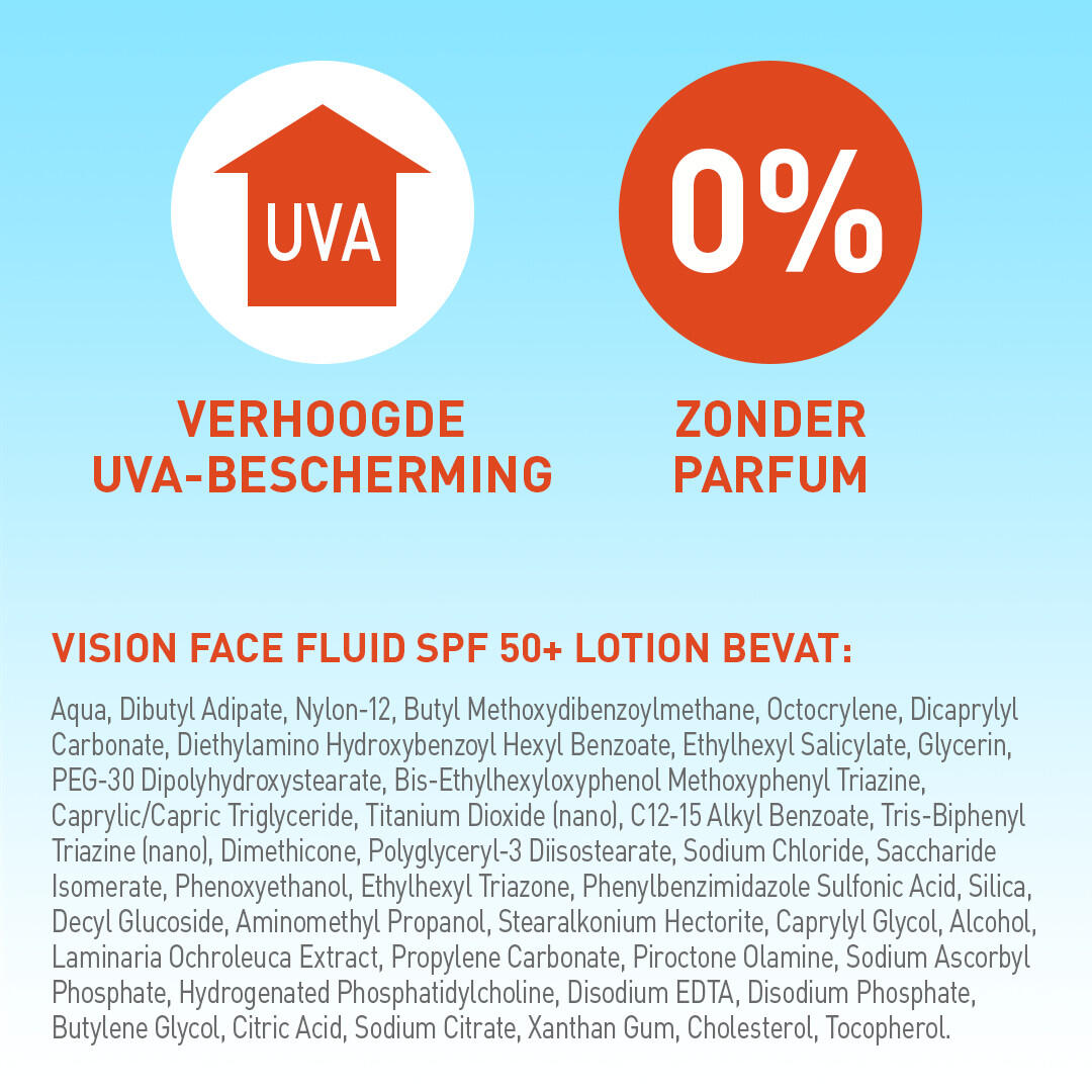 Zonnebrand Face Fluid SPF50+ 50 ml 5/7