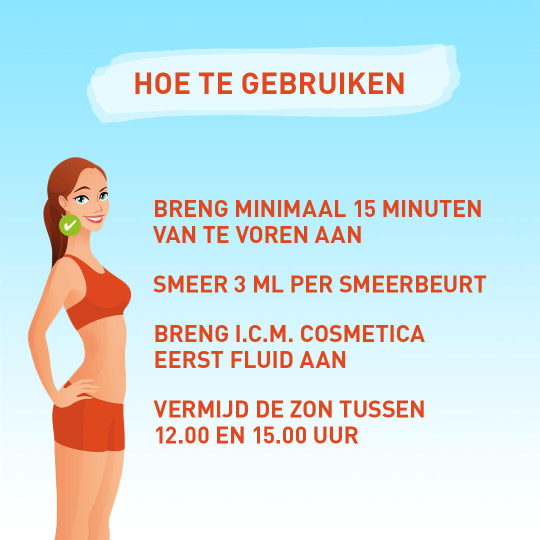Zonnebrand Face Fluid SPF 30 50 ml 4/7