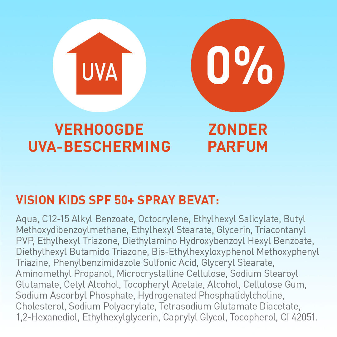 Zonnebrand SPF50+ KIDS Spray 180 ml 5/7