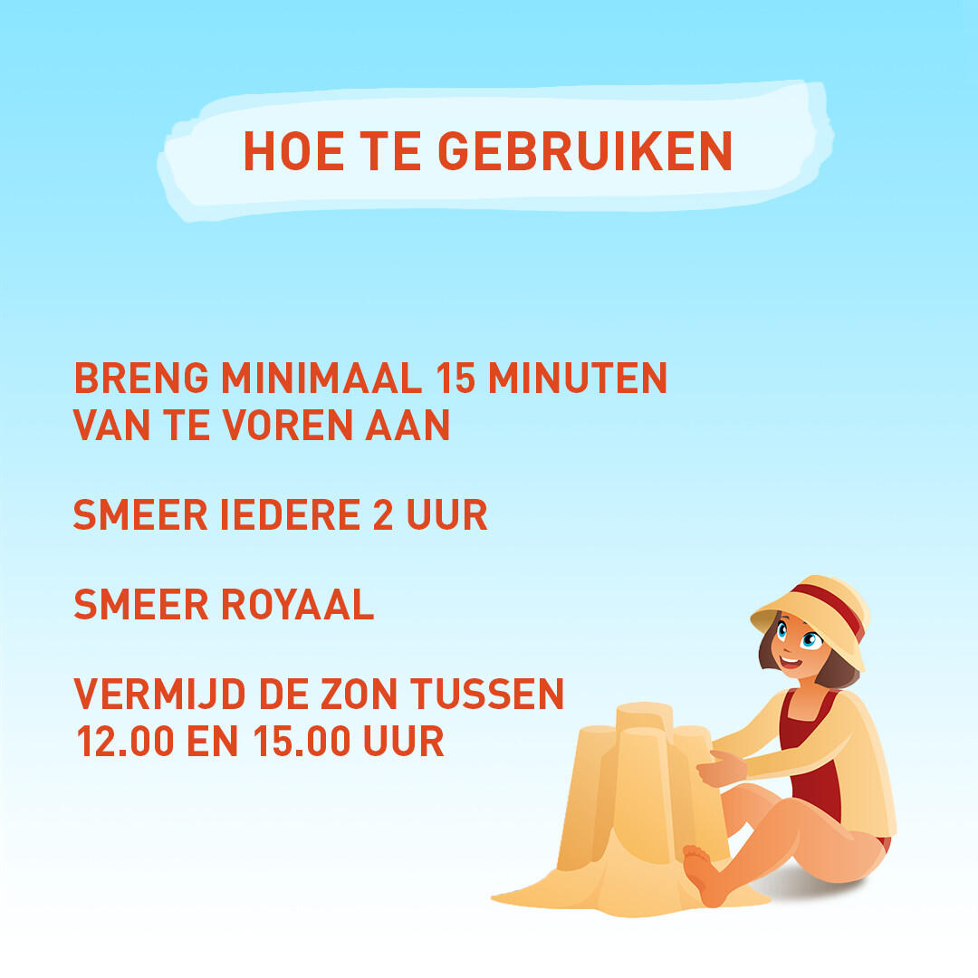 Zonnebrand SPF50+ KIDS Spray 180 ml 4/7
