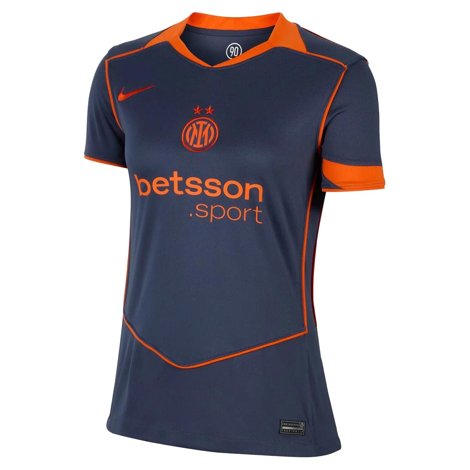 Nike Womens/Ladies Third Inter Milan FC Sport Football Shirt