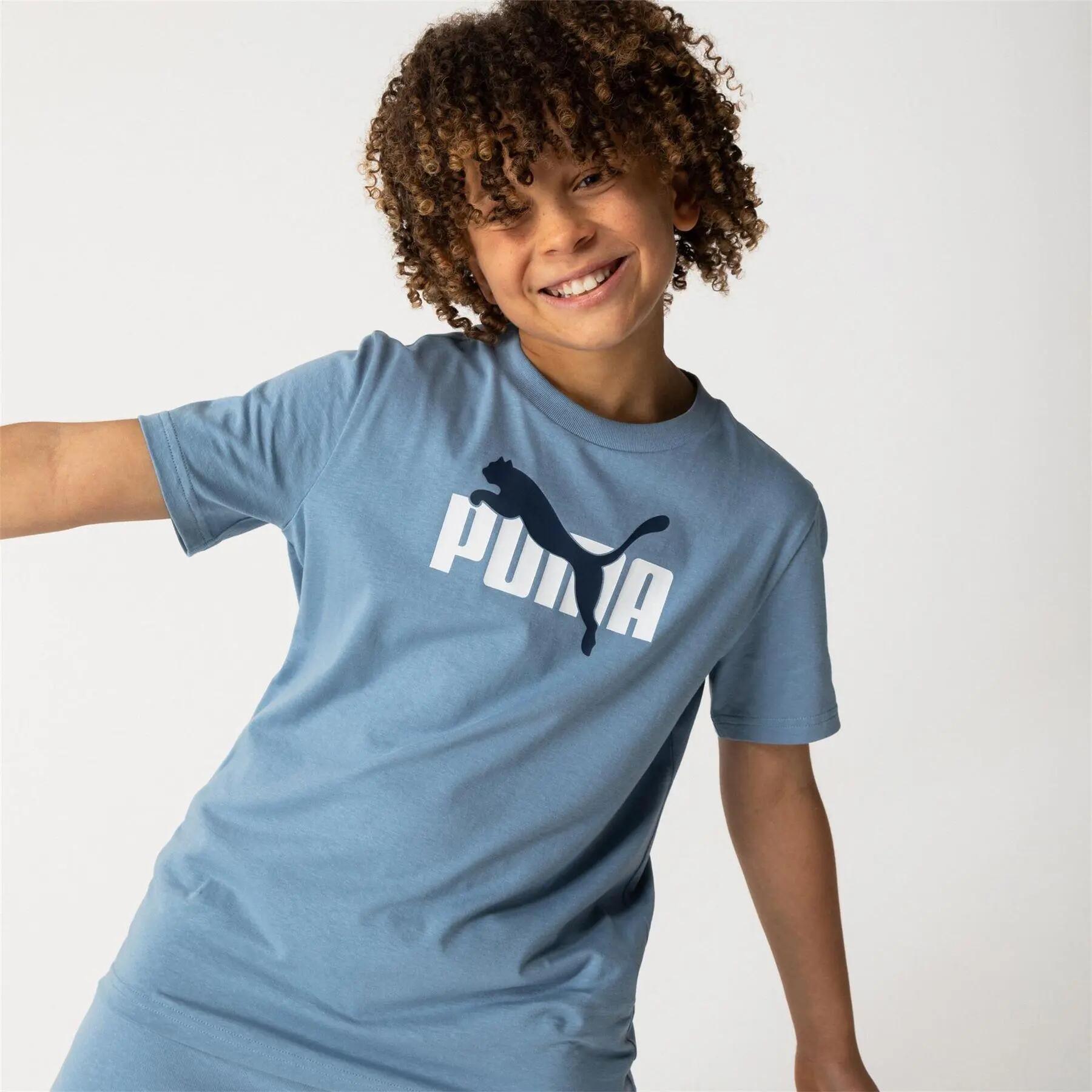Puma Childrens/Kids Essentials Lab Logo T-Shirt