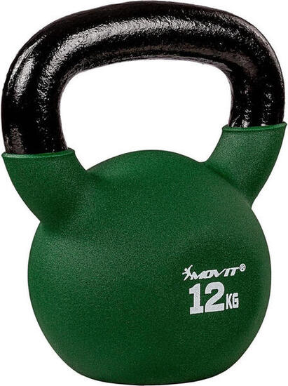 Kettlebell PRO - 2 - 24 kg, Kugelhantel aus Gusseisen mit Neoprenbeschichtung