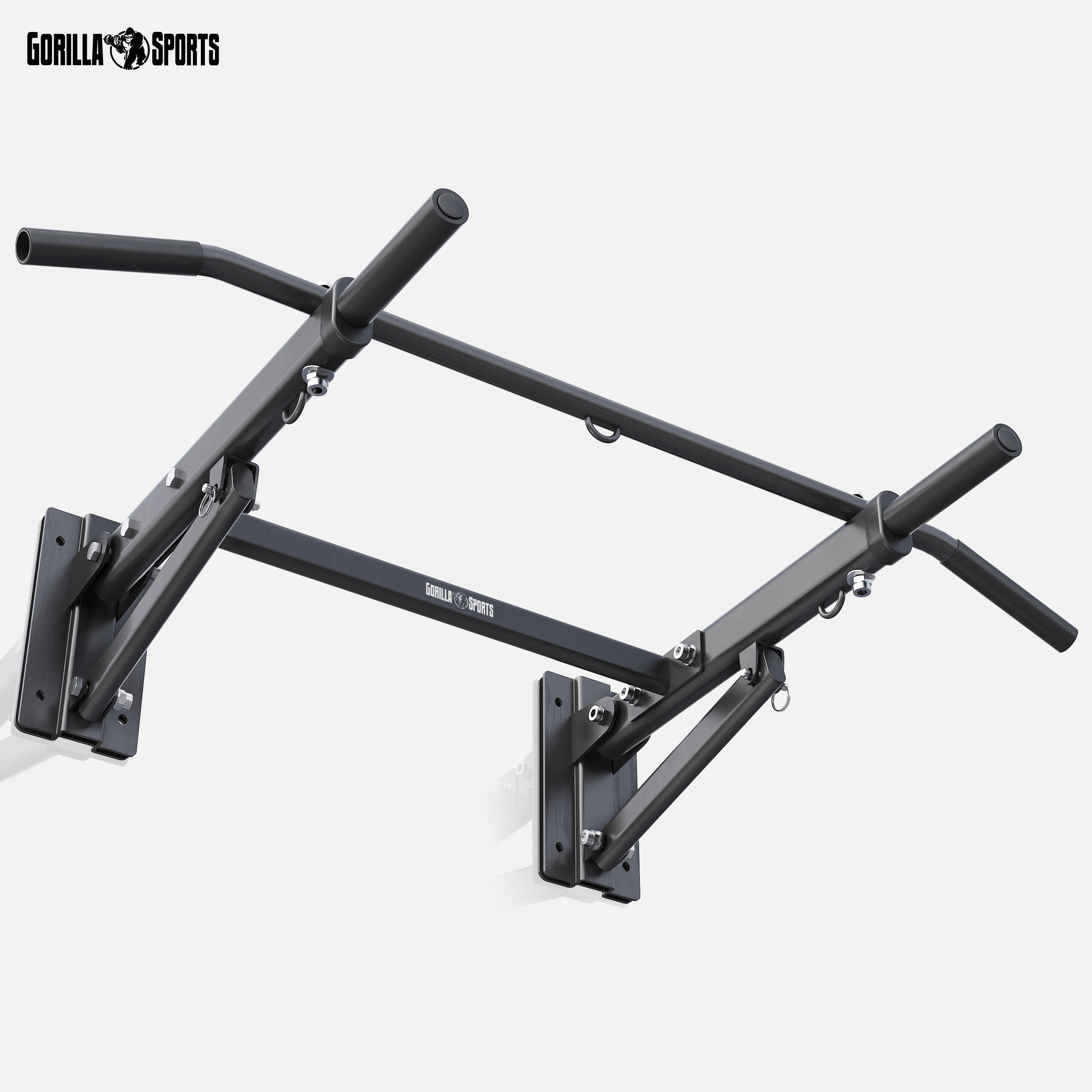 Klimmzugstange - 4in1, mit Boxsack-Halterung, Pull Up Bar, Zuhause Reckstange 11/11
