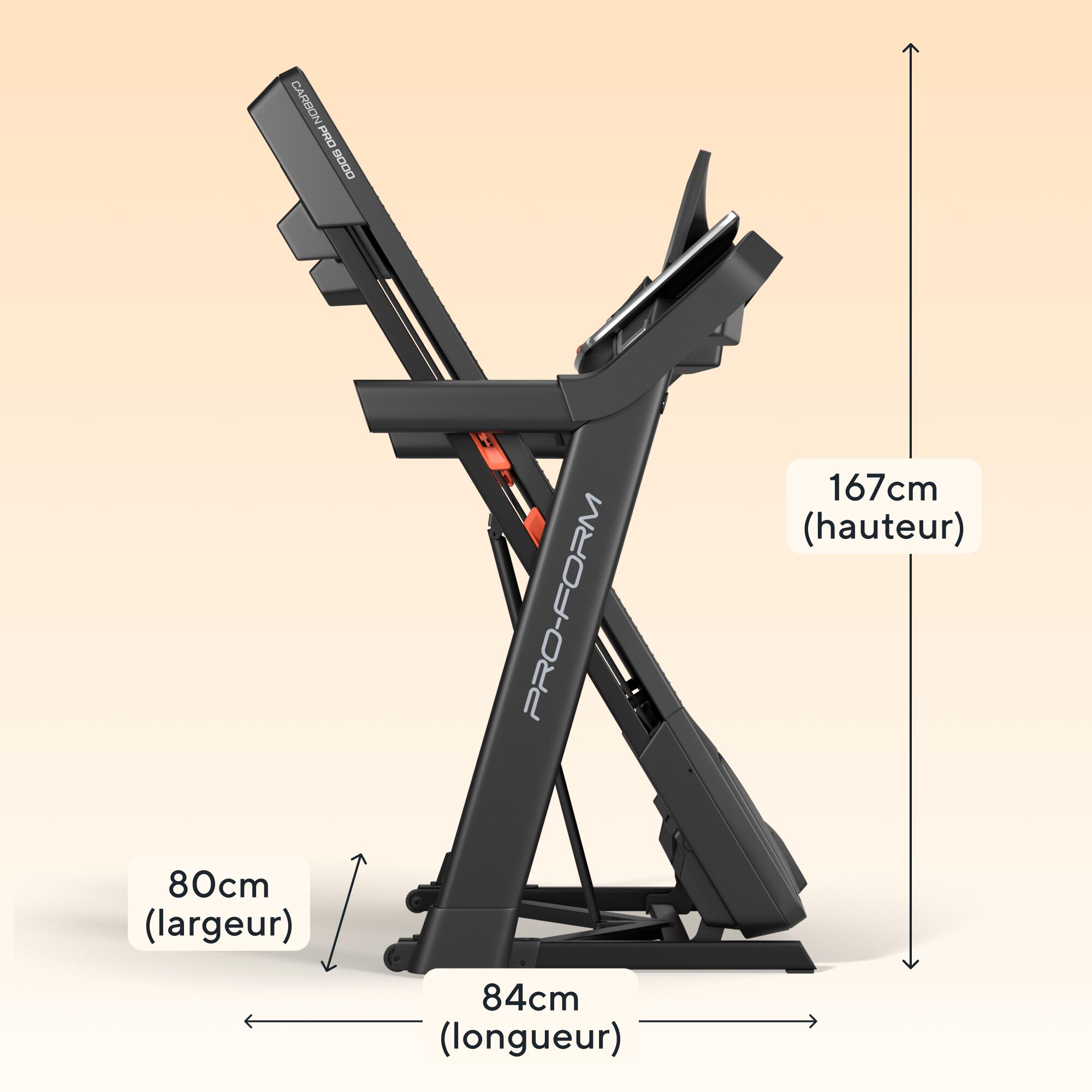 Loopband Carbon TLS / 5” LCD-scherm / 16 km/u 3/7