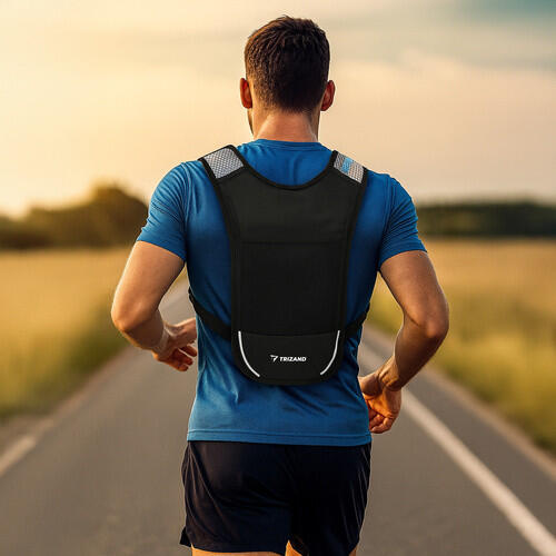 Mochila de hidratação com bolsa de água de 2 litros para corrida 12/15