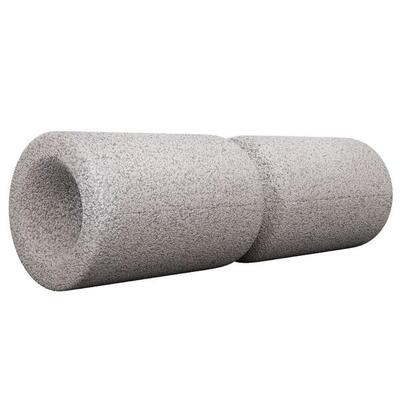 Foam roller ø 13 cm - fascia - massage - fitness - pilates - yoga - zwart