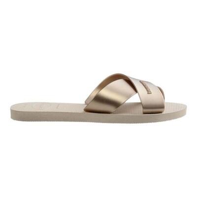 Mules Havaianas AQUA METALLIC