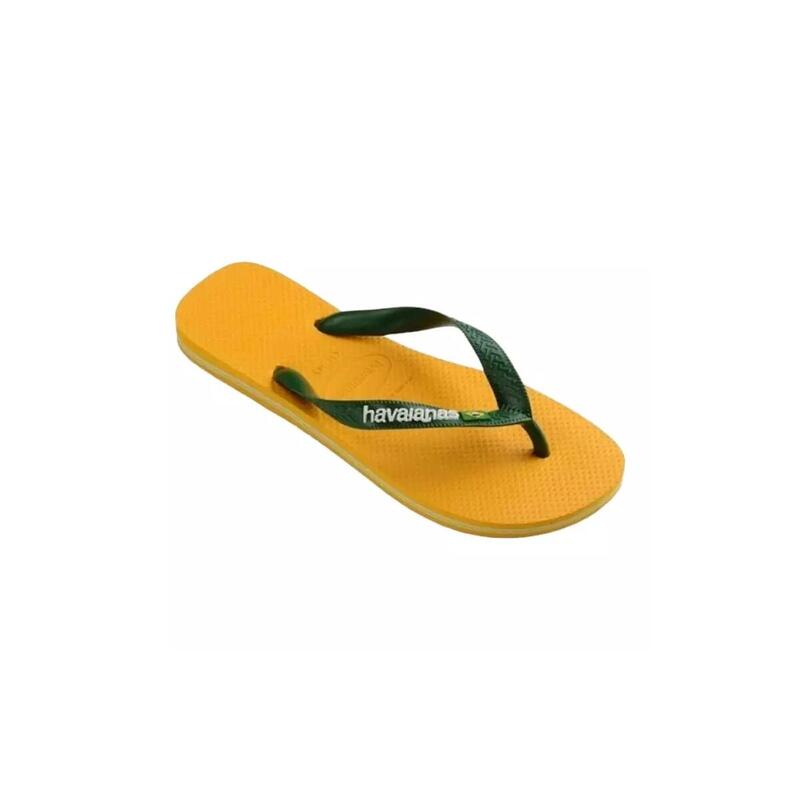 Flip-flops Havaianas Model Brasil Logo Culoare Galben