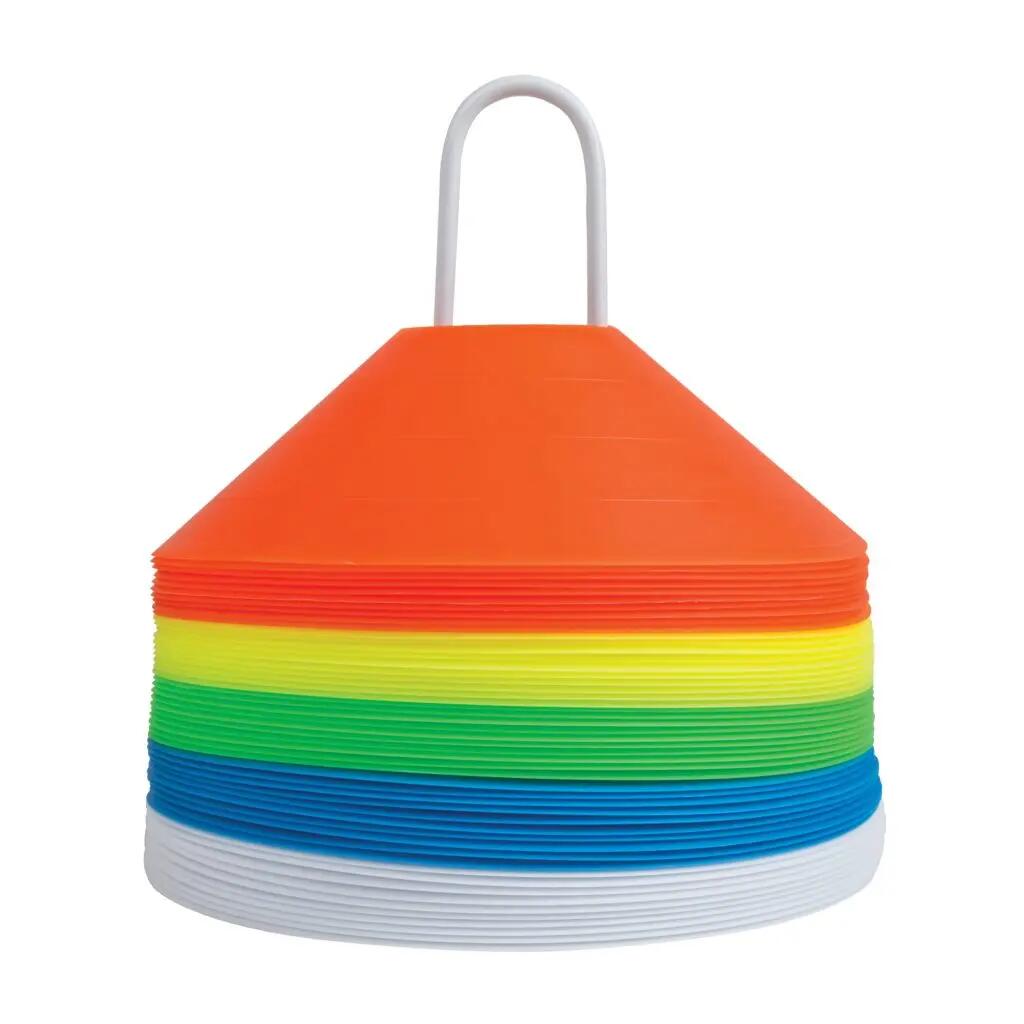 Set agilitate Master Sport – 5 gardulețe reglabile+scăriță 6m+markere 50 buc 4/13