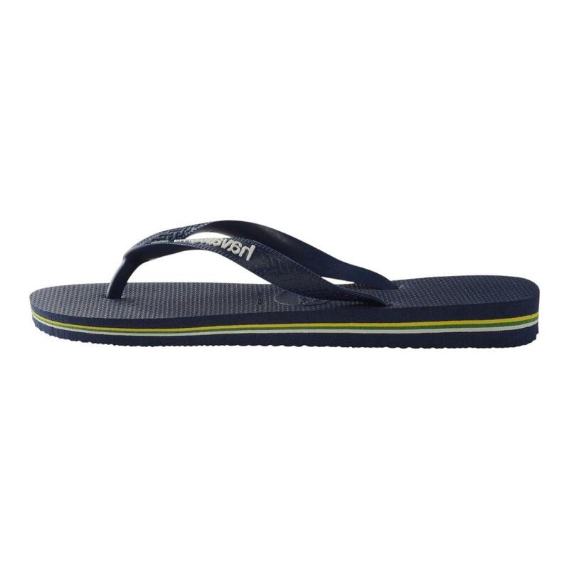 Flip-flops Havaianas Model Brasil Logo Culoare Albastru