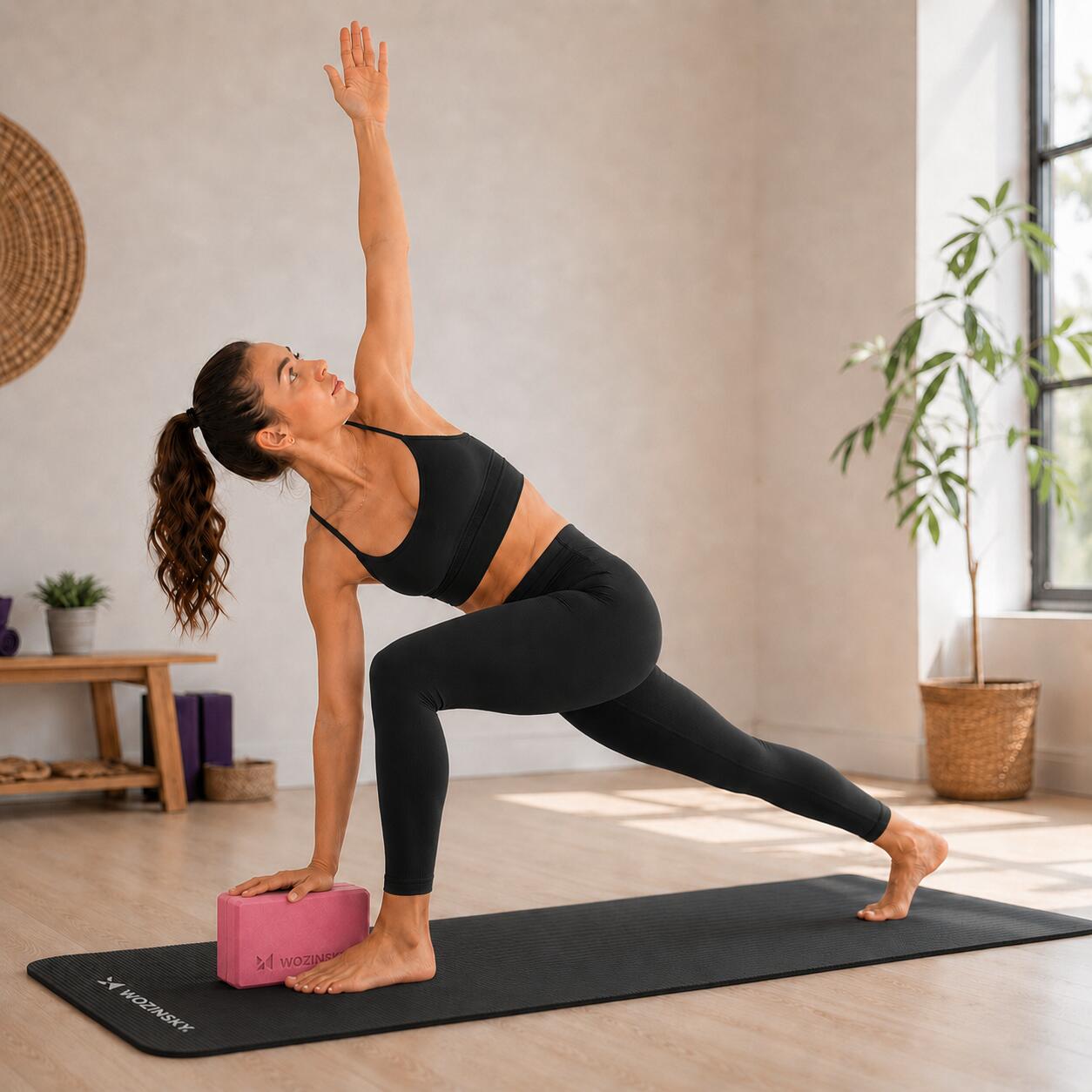 Cubo da yoga Yoga cubo Pilates Fitness Wozinsky 5/6