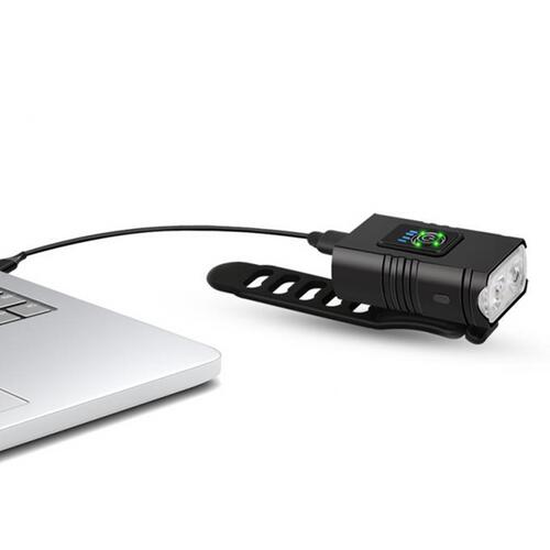 Sada cyklistického osvětlení: Přední/zadní světlo Cree T6, USB dobíjení 7/9