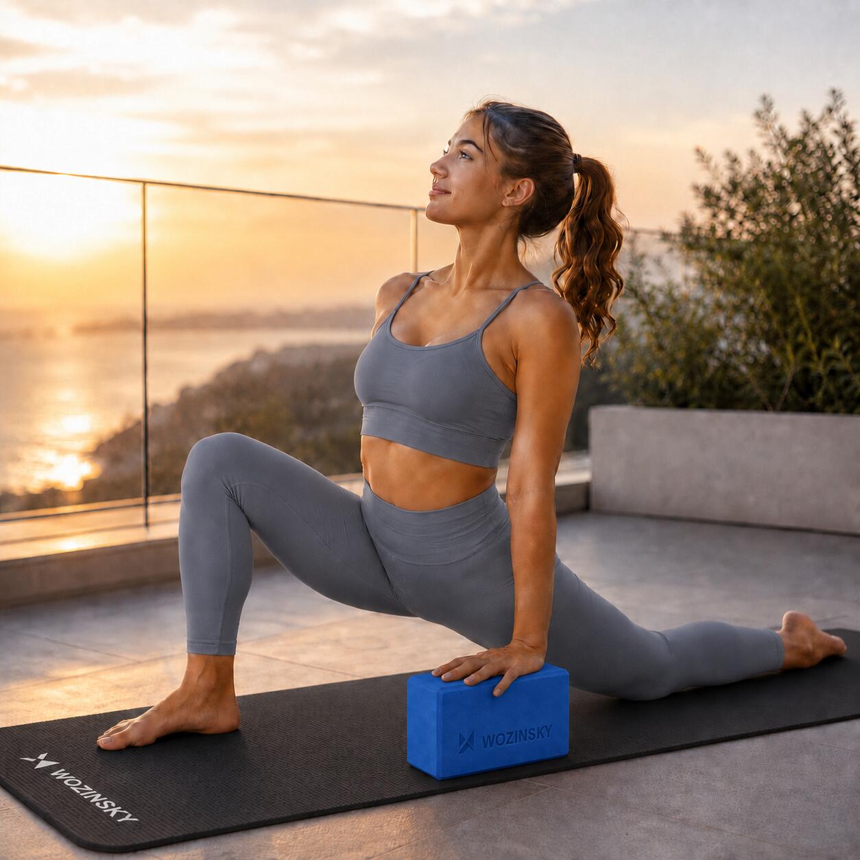Cubo yoga Yoga cubo Pilates fitness Wozinsky 4/7