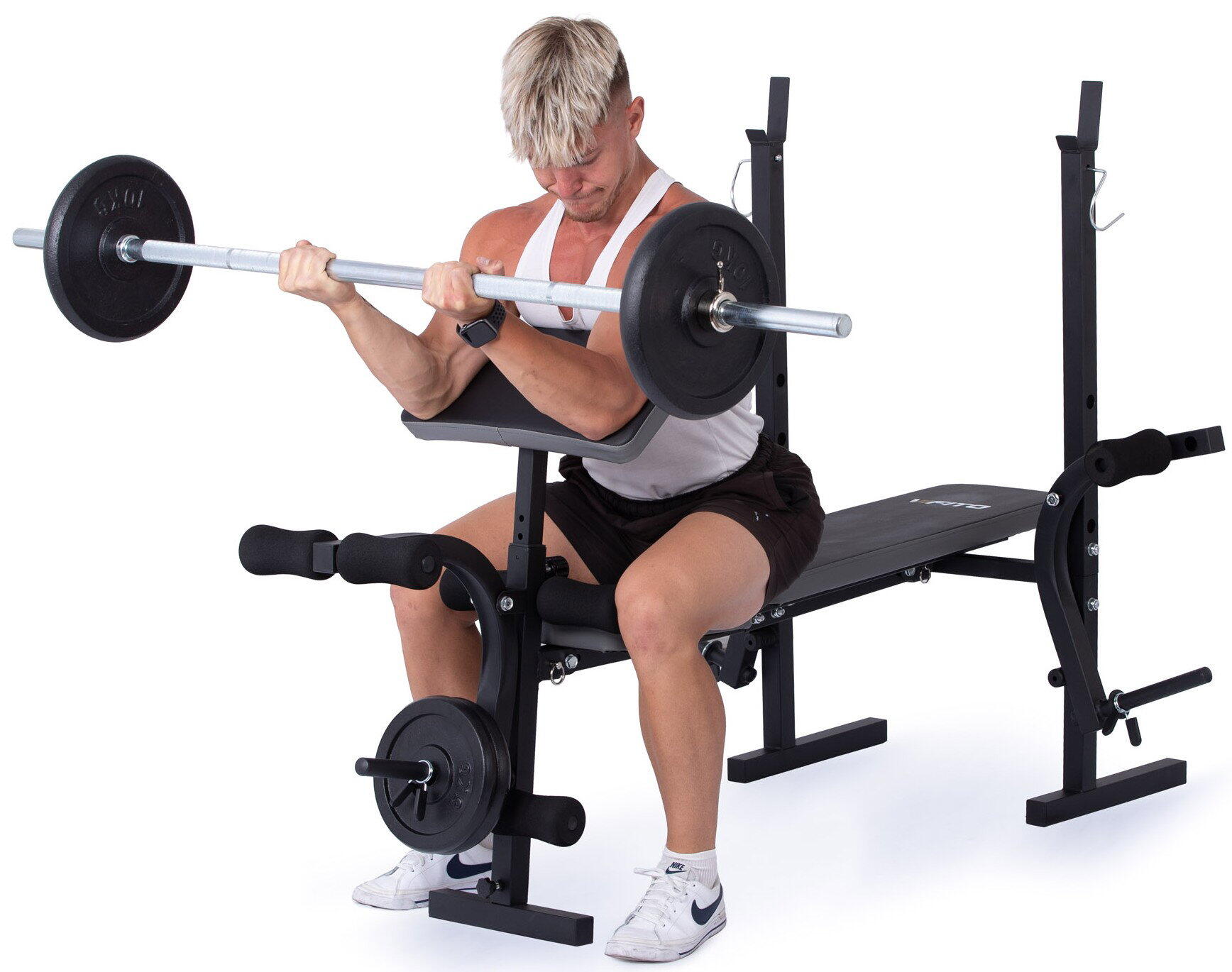 Posilovací lavice bench press Bench U150 5/5