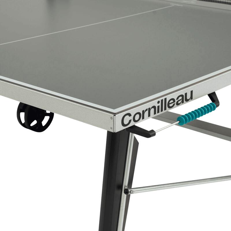 Table de tennis de table Cornilleau 400X gris extérieur 5/7