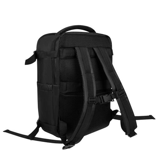Zaino da 20 litri nero con scomparto per laptop 7/9