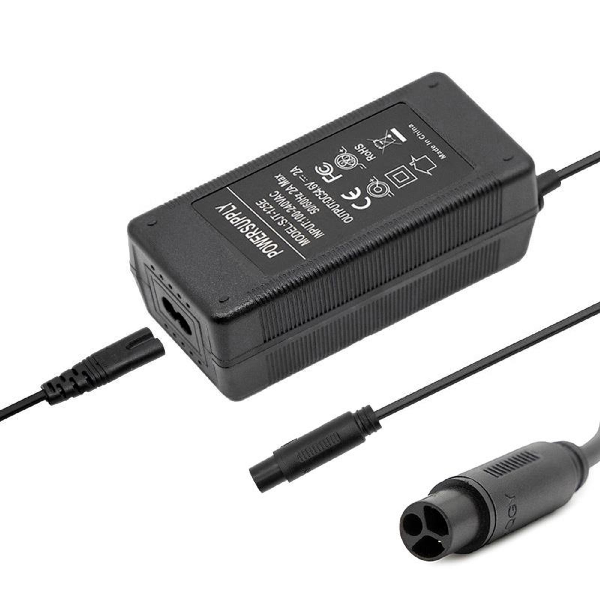 Cargador 48v (salida 54,6v) 2A conector Julet 3105 3/3