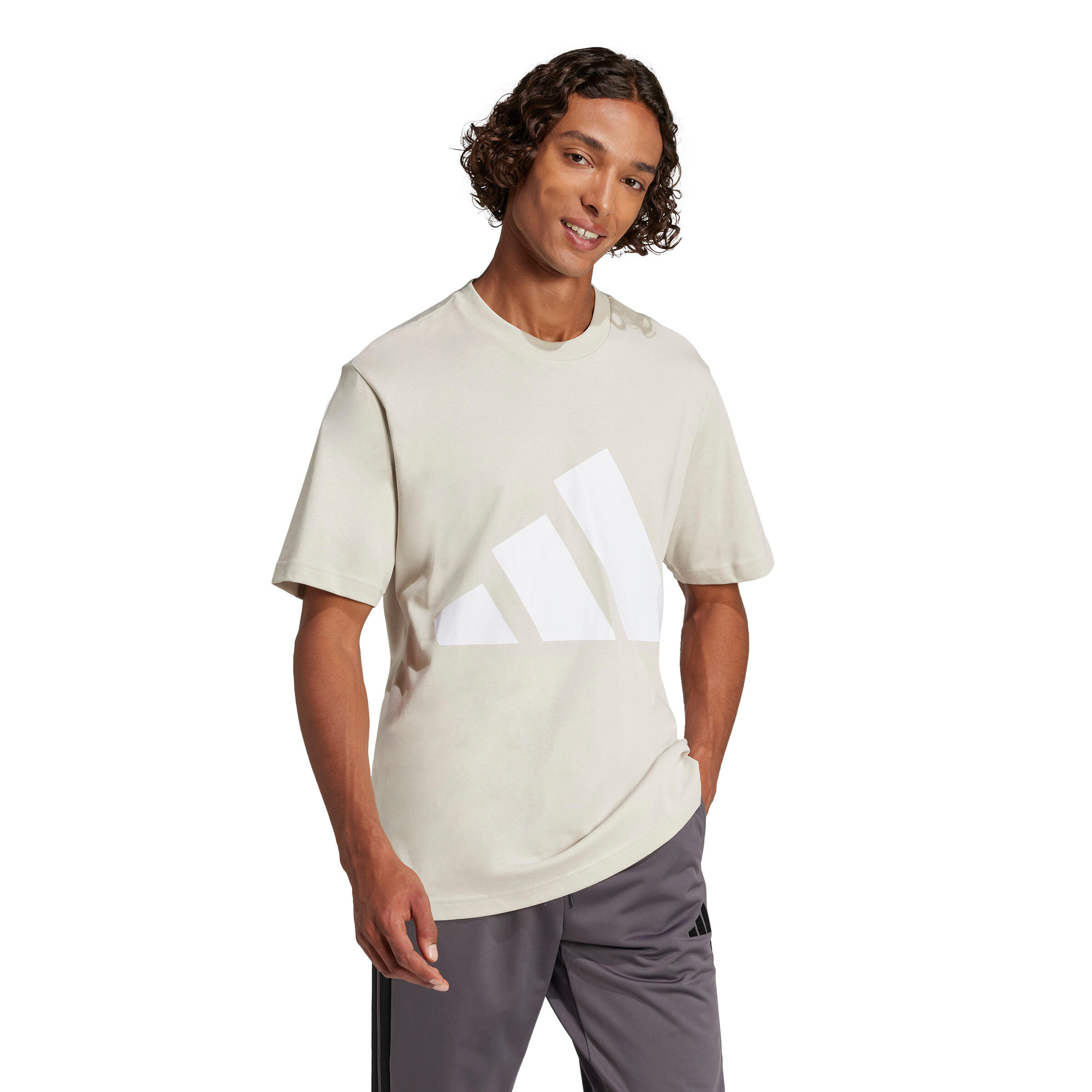 adidas Herren T-Shirt Big Logo SJ Tee 2/11