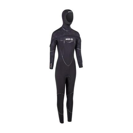 Combinaison femme Beuchat Med C-Zip cagoule 8/7 mm - Taille S