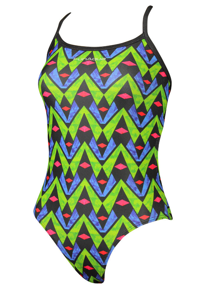 FunAqua Girls Grunge badpak, maat UK 24 / EU 34 2/4