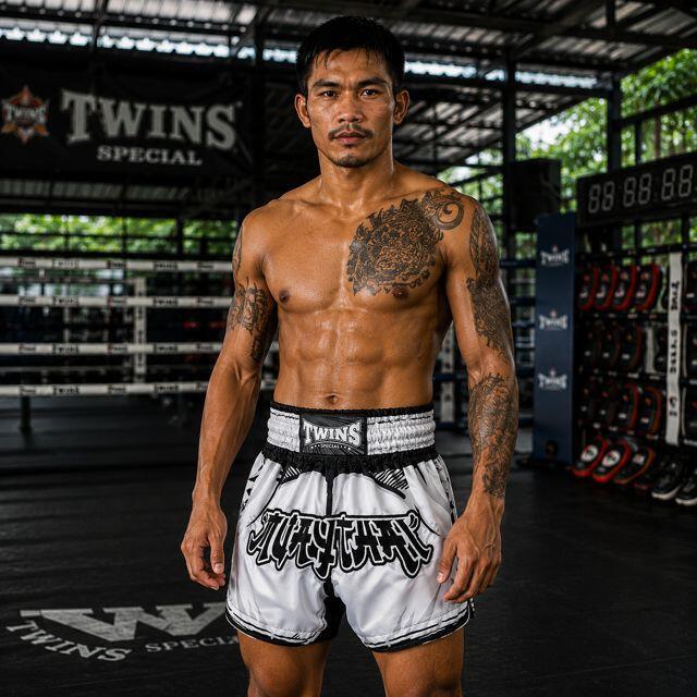 Short Muay Thai Twins Comic – L 4/4