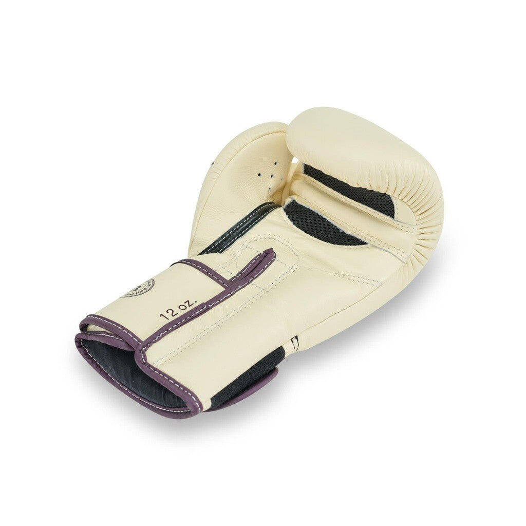(Kick)bokshandschoenen volwassenen FXB BG V2 Creme 5/6