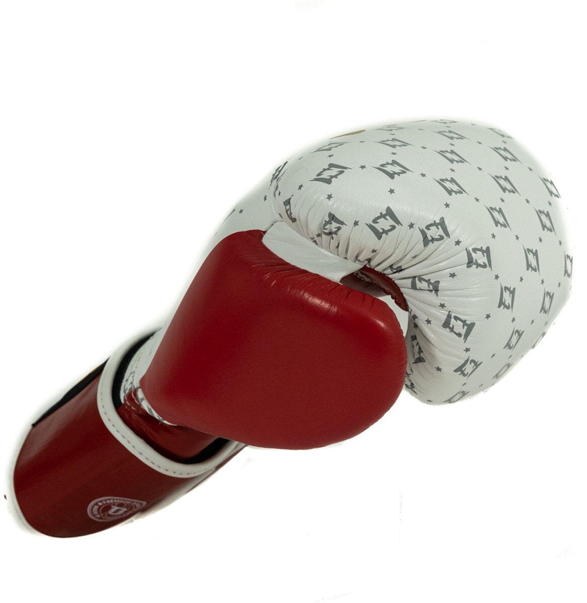 (Kick)bokshandschoenen volwassenen FXB BG Star White/Wine Red 4/7