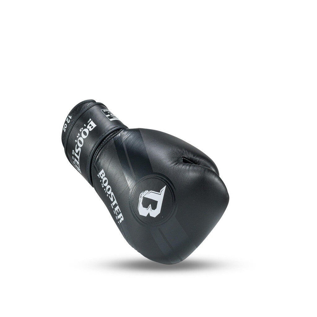 (Kick)bokshandschoenen volwassenen Pro Range BGL 1 V3 Black Foil 3/7