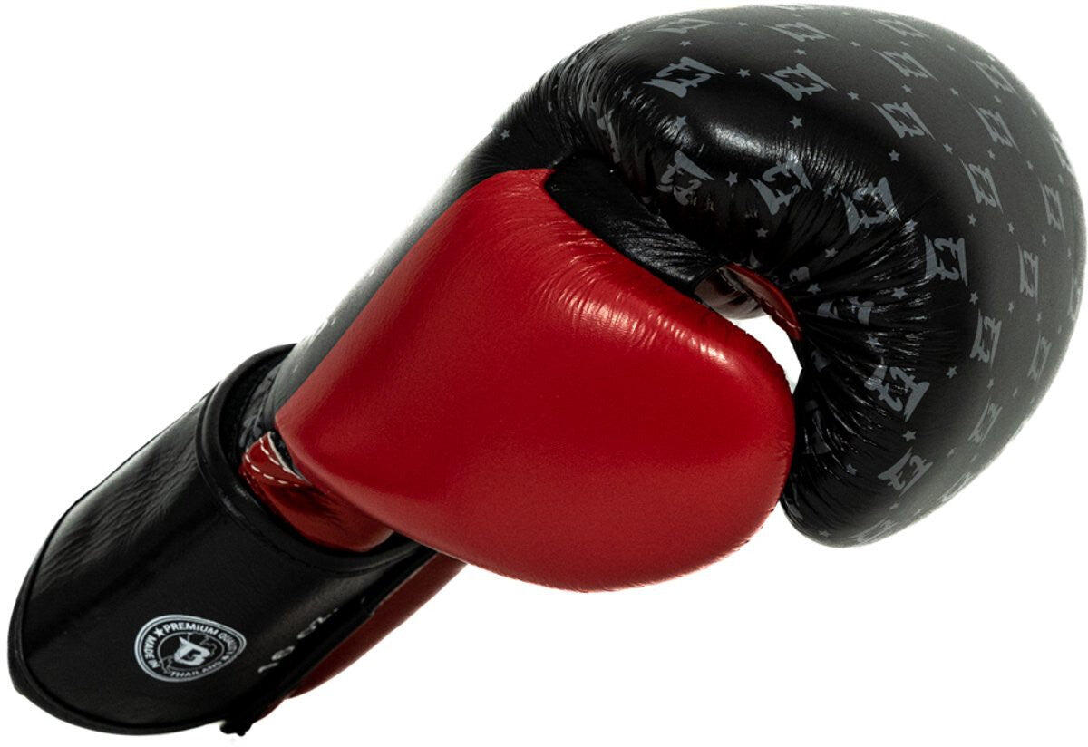 (Kick)bokshandschoenen volwassenen FXB BG Star Black/Wine Red 2/7