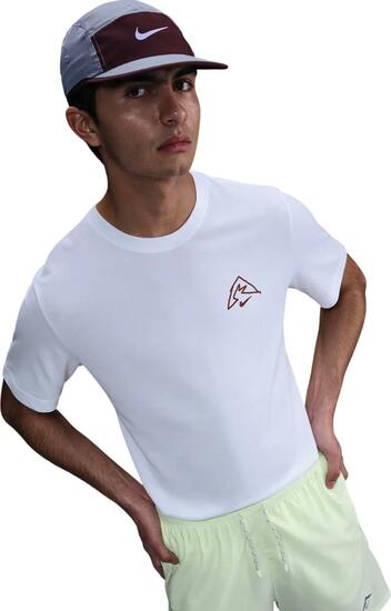Heren Nike Dri-Fit Trail Western States Wit T-Shirt