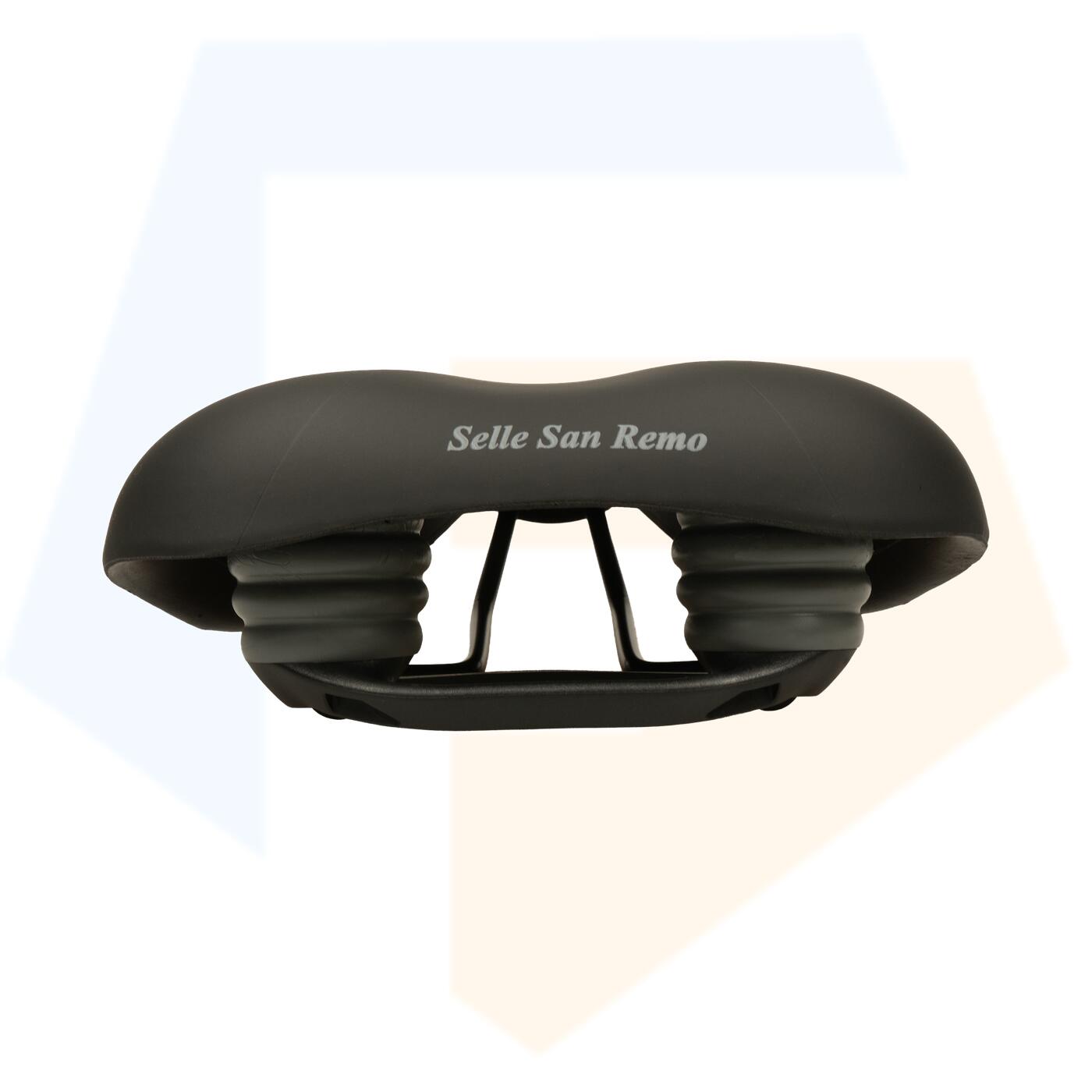 Selle San Remo Wien Stadt Trekking Sattel - Schwarz Komfort und Stil 5/5