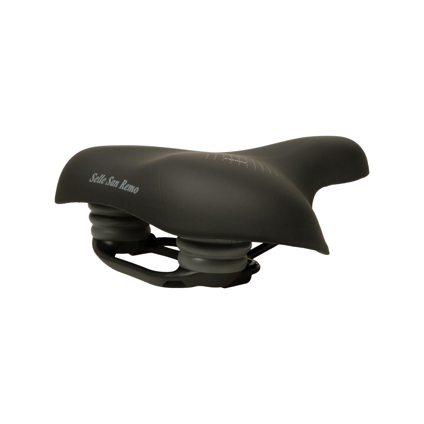 Selle San Remo Wien Stadt Trekking Sattel - Schwarz Komfort und Stil 3/5