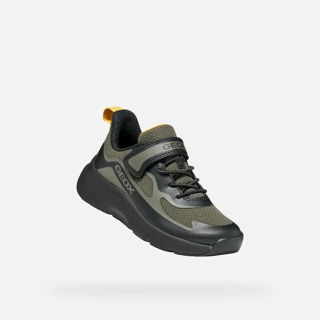 Baskets Garçon J PRO-RAN BOY Vert/Noir 6/7