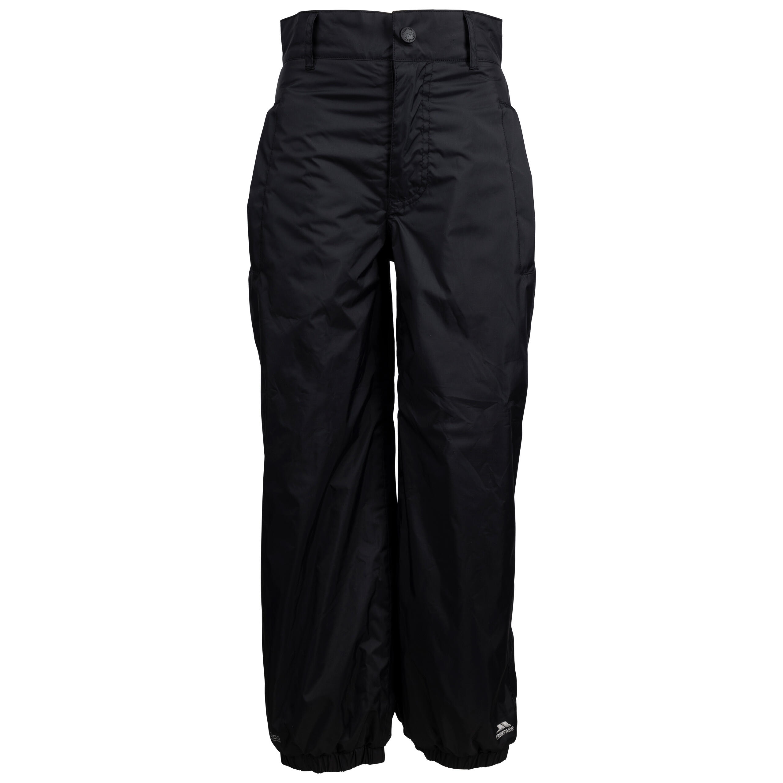 2058 Trespass Tensive - Pantaloni impermeabili unisex neri 1/2