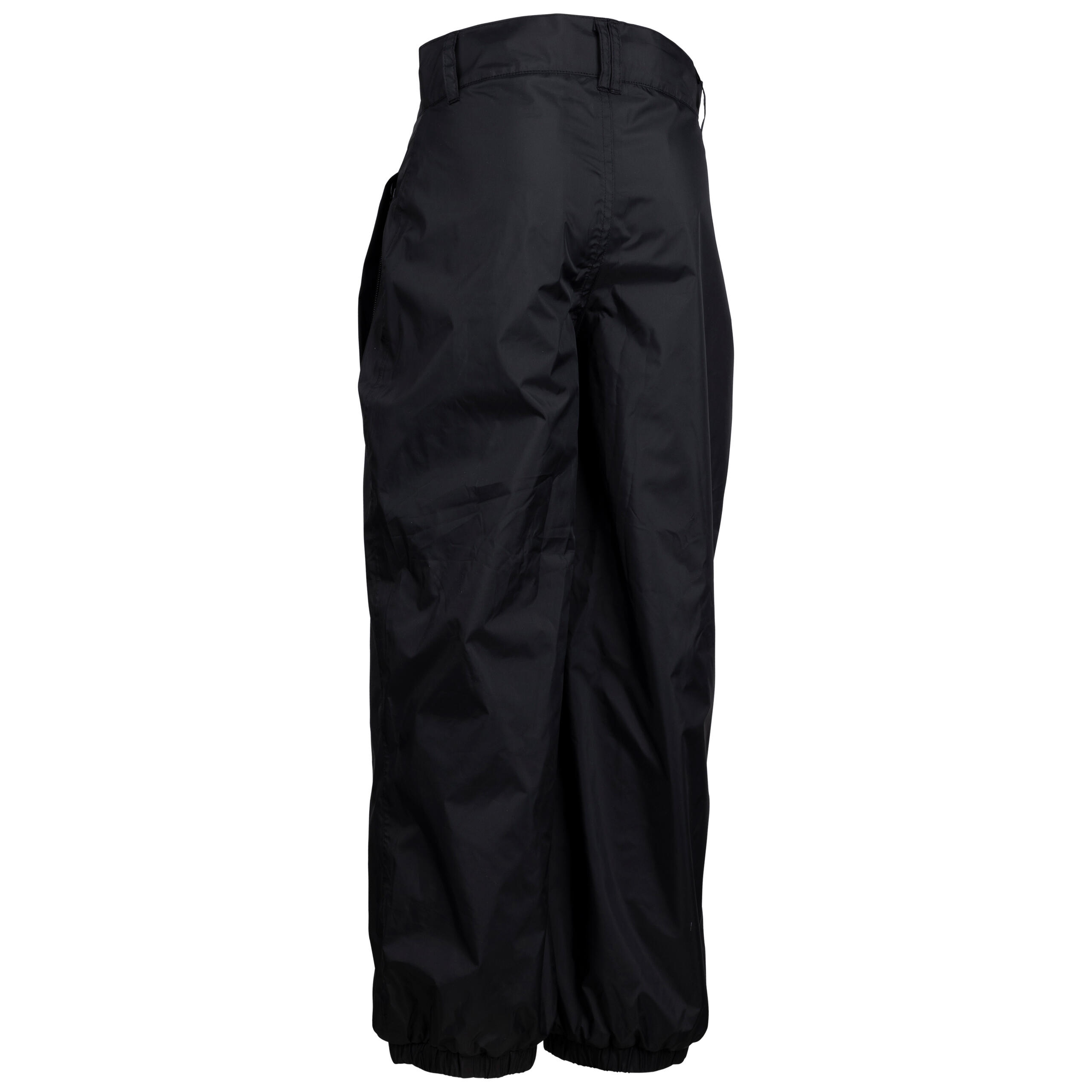 2058 Trespass Tensive - Pantaloni impermeabili unisex neri 2/2